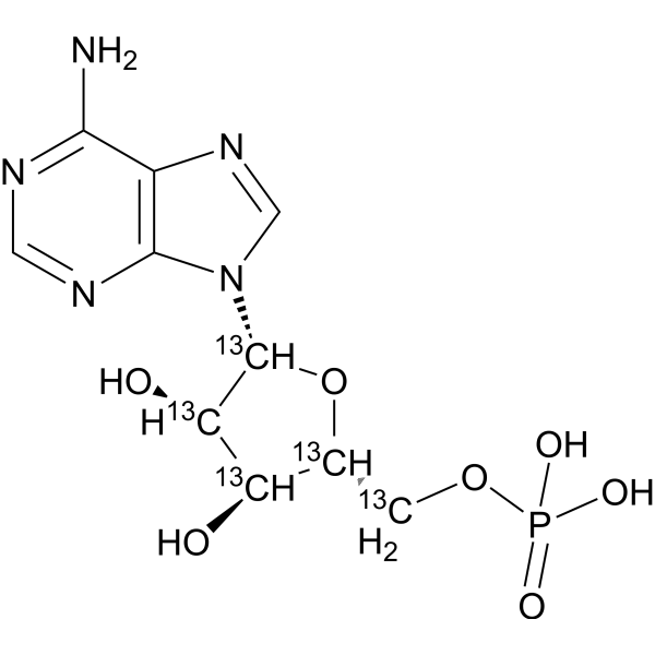 Adenosine monophosphate-13C5